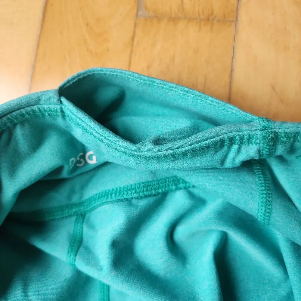 DSG teal crop leggings, Medium